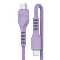 Кабель дата ArmorStandart AR88 Type-C to Type-C 3A 1м Фиолетовый (ARM65291)