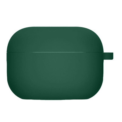 Чохол для навушників AirPods Pro Microfiber Logo Зелений /Pine Green