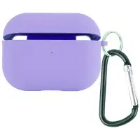 Чохол для навушників AirPods Pro 2 Microfiber Бузковий /Dasheen