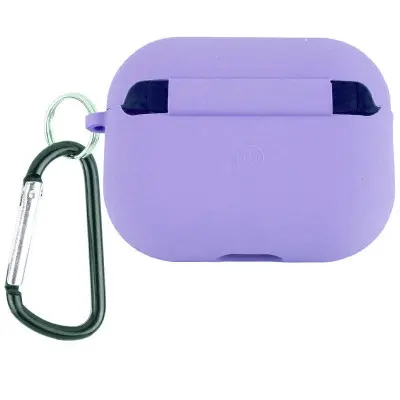 Чохол для навушників AirPods Pro 2 Microfiber Бузковий /Dasheen