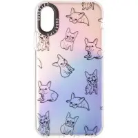 Чехол накладка Holographic Print iPhone X/XS Собака