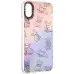 Чехол накладка Holographic Print iPhone X/XS Собака