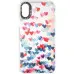 Чехол накладка Holographic Print iPhone X/XS Сердце