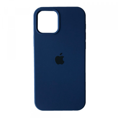 Чохол накладка HC iPhone 12/12 Pro Синя (63) Deep Navy