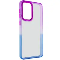 Чехол накладка Fresh sip Xiaomi Redmi Note 7 Синий/ Фиолетовый
