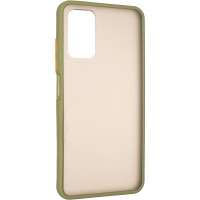 Накладка Gingle Matte Samsung A215 (A21) Зеленая/Оранжевая Накладка Gingle Matte Samsung A215 (A21) Зеленая/Оранжевая