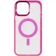 Чехол накладка Iris with MagSafe iPhone 11 Малиновая