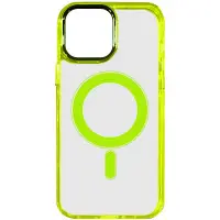 Чехол накладка Iris with MagSafe iPhone 11 Желтая