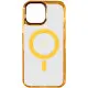 Чехол накладка Iris with MagSafe iPhone 11 Оранжевая