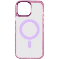 Чехол накладка Iris with MagSafe iPhone 11 Розовая