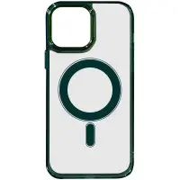 Чехол накладка Iris with MagSafe iPhone 11 Зеленая