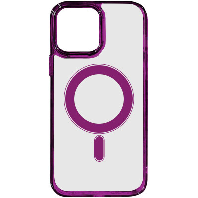 Чохол накладка Iris with MagSafe iPhone 14 Pro Max Бордова