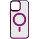 Чехол накладка Iris with MagSafe iPhone 14 Pro Max Бордовая