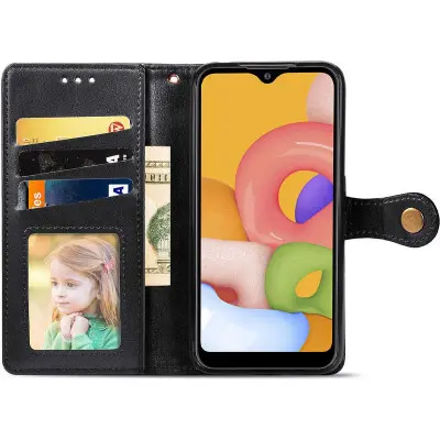 Чохол-книжка Getman Gallant ZTE Blade V40 Vita Чорна Чохол-книжка Getman Gallant ZTE Blade V40 Vita Чорна