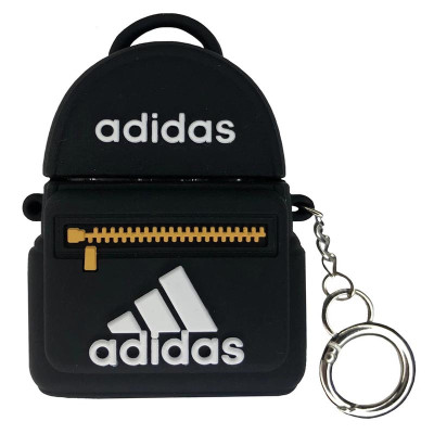 Чохол для навушників AirPods Pro Brand Adidas Bag Чорний + кільце