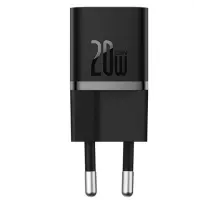 Сетевое зарядное устройство Baseus Gan5 20W PD Black, Чёрный Сетевое зарядное устройство Baseus Gan5 20W PD Black, Чёрный