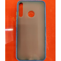 Чехол накладка MATT Huawei P40 Lite E Синяя Чехол накладка MATT Huawei P40 Lite E Синяя