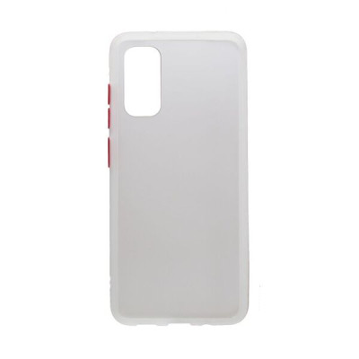 Чехол накладка MATT Samsung G770 (S10 Lite 2020) Белая