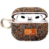 Чохол для навушників AirPods Pro/ AirPods Pro 2 Bling World Золотий