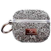 Чохол для навушників AirPods Pro/ AirPods Pro 2 Bling World Срібний Чохол для навушників AirPods Pro/ AirPods Pro 2 Bling World Срібний