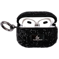 Чохол для навушників AirPods Pro/ AirPods Pro 2 Bling World Чорний Чохол для навушників AirPods Pro/ AirPods Pro 2 Bling World Чорний