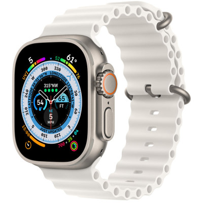 Ремінець Apple Watch 42мм Ocean Білий
