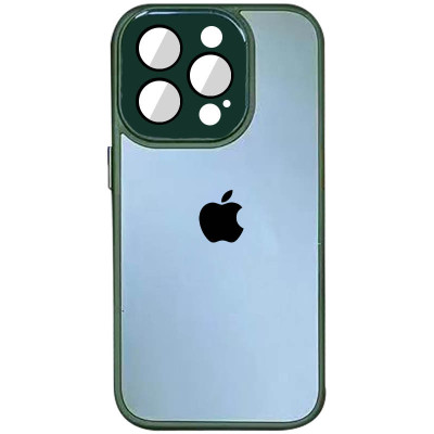 Чехол накладка Sapphire Midnight iPhone 14 Pro Зеленая (Forest Green)