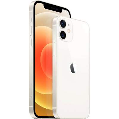 Смартфон Apple iPhone 12 128Gb White, Білий (Б/В) (Ідеальний стан)