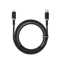 Кабель дата Baseus Dura Type-C to Lightning 1м 20W Черно -золотой