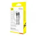 Кабель дата Baseus Dura Type-C to Lightning 1м 20W Чорно-золотий
