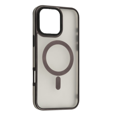 Чохол накладка Perfect MagSafe iPhone 16 Pro Max Чорна (Titanium)