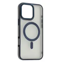 Чехол накладка Perfect MagSafe iPhone 16 Pro Max Синяя (Titanium Blue)