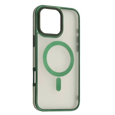 Чохол накладка Perfect MagSafe iPhone 16 Pro Max Зелена (Titanium Green)