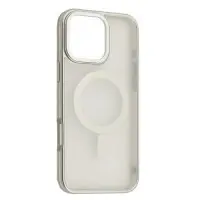 Чехол накладка Perfect MagSafe iPhone 16 Pro Max Срібна (Titanium Silver)