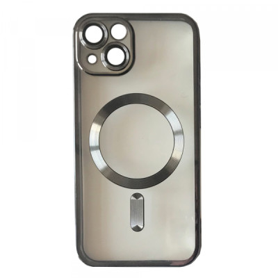 Чехол накладка Shining Camera MagSafe iPhone 15 Черная