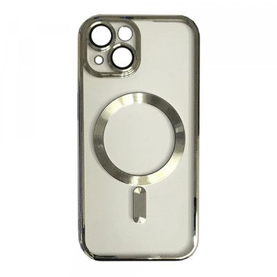 Чехол накладка Shining Camera MagSafe iPhone 15 Natural Titanium