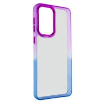 Чехол Накладка Fresh sip Motorola E13 Синий/Фиолетовый