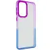 Чехол накладка Fresh sip Samsung A256 (A25) Синий/ Фиолетовый