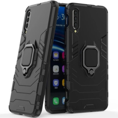 Чехол накладка Honor Defence Ring Xiaomi Mi 9 SE Черная