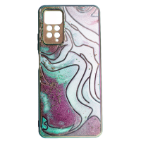 Чохол накладка Marble UV Xiaomi Redmi Note 11 Pro Зелена