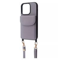 Чохол накладка WAVE Leather Pocket iPhone 12/12 Pro Світло-фіолетова Чохол накладка WAVE Leather Pocket iPhone 12/12 Pro Світло-фіолетова