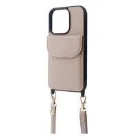 Чохол накладка WAVE Leather Pocket iPhone 12/12 Pro Рожевий Пісок