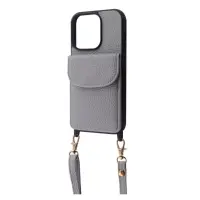 Чохол накладка WAVE Leather Pocket iPhone 12/12 Pro Блакитна