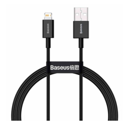 Кабель дата Baseus Superior USB Type A - Lightning 1м Чорний