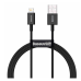 Кабель дата Baseus Superior USB Type A - Lightning 1м Чорний