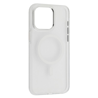 Чехол накладка Silver Shield MagSafe iPhone 15 Pro Max Прозрачная