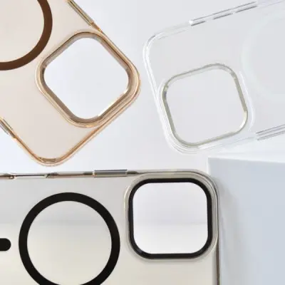 Чохол Накладка Silver Shield MagSafe iPhone 16 Pro Max Бежева/Desert Gold