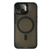 Чохол накладка Matte Fortable Camera Lens iPhone 14 Чорна