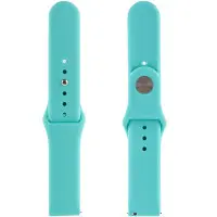 Ремешок Amazfit Bip Универсальный 20мм Силикон Бирюзовый Ремешок Amazfit Bip Универсальный 20мм Силикон Бирюзовый
