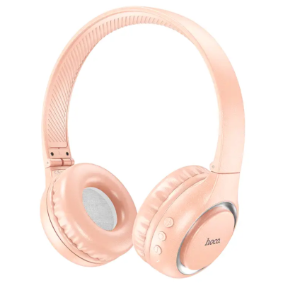 Беспроводные наушники Bluetooth Hoco W41 Pink, розовый